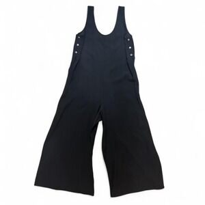 NWT BCBGENERATION Side Snapped Culotte Cottage core  wide leg back Jumpsuit